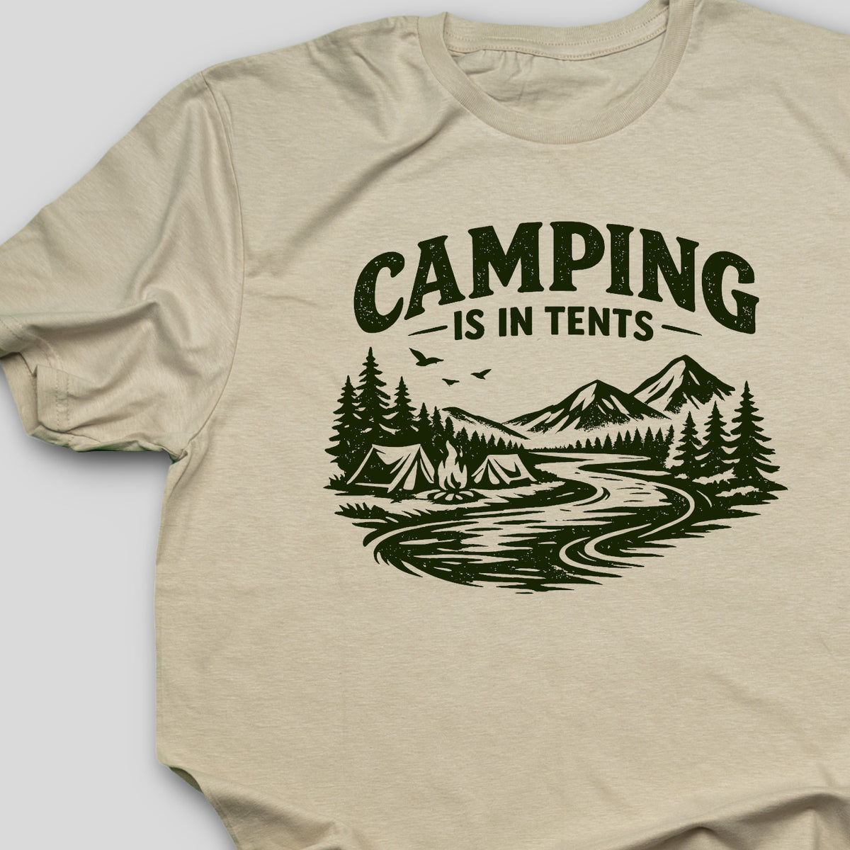 In tence Camping