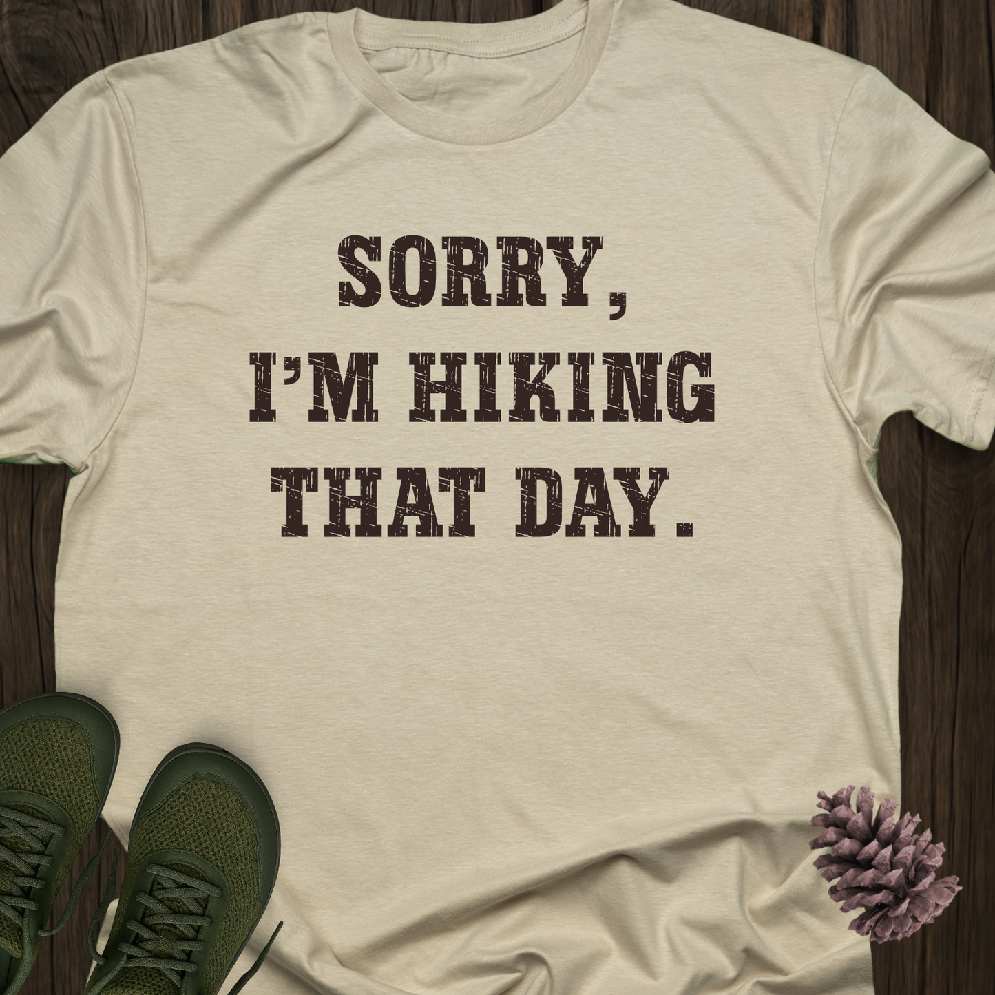 Sorry, I'm Hiking