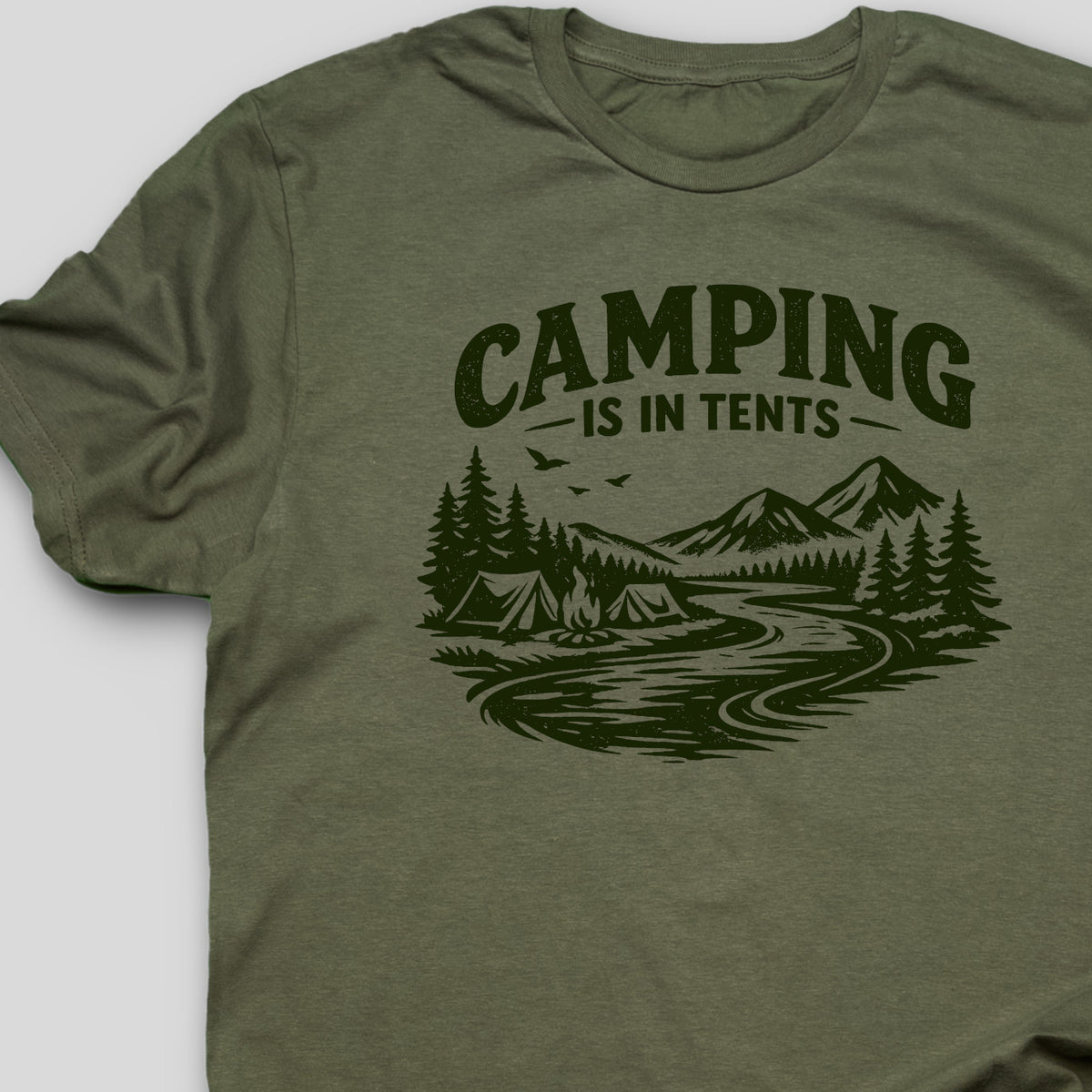 In tence Camping
